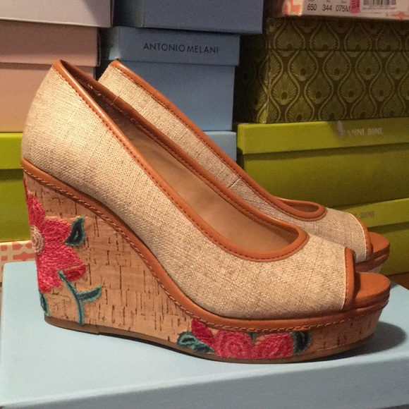 ANTONIO MELANI Shoes - Embroidered wedges